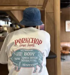 PORKCHOP GARAGE SUPPLY PORK BACK TEE M