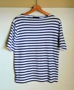 SAINT JAMES ストライプTシャツ(ブルー)