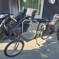 中古 自転車 & チャイルドシート 付き 自転車チャイルドシート付きママチャリ (しーちきん) 本鵠沼の自転車の