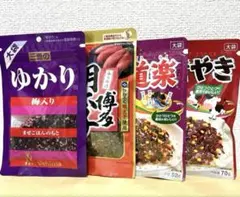 丸美屋ふりかけ まとめ売り 　味道楽 　　　　　　すきやき 博多明太子 ゆかりのサムネイル