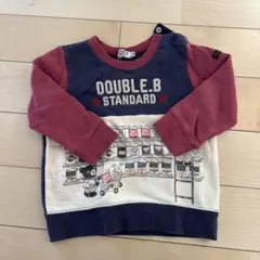 DOUBLE.B トレーナー 06