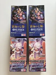 EGGHEAD CRISIS、蒼海の七傑　BOX　テープ付き　計4ボックス