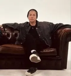 KJ × GDC denim easy pants BLACK L 降谷建志 - メルカリ
