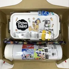 ひつじのショーン 弁当箱 530ml ステンレス水筒270ml お箸 3点セットのサムネイル