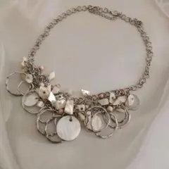 フリンジデザイン ネックレス