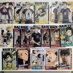ハイキュー クリアカードセット