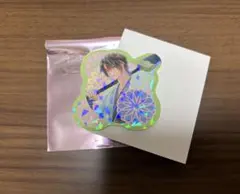 暁のヨナ 大原画展 ホログラムダイカットステッカー ハク