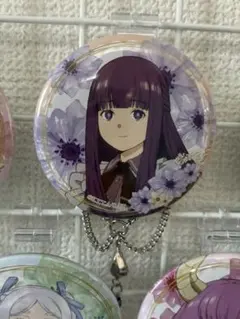 エニマイくじ　葬送のフリーレン　チャーム付き缶バッジ フェルン