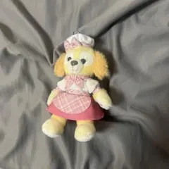 ディズニー ダッフィーフレンズ クッキーアン ぬいぐるみバッジキーホルダー