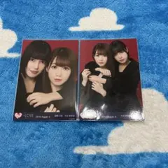 イコラブ 佐々木舞香 髙松瞳 赤背景② ヨリ =LOVE 手遅れcaution