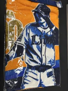 栗山巧 2000本安打記念　プリントフェイスタオル