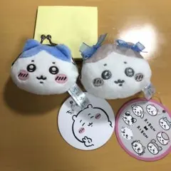 ハチワレ　がま口小銭入れ　2個セット