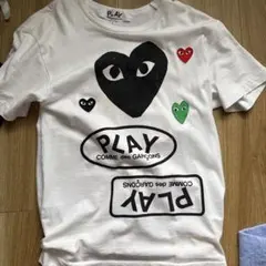 PLAY COMME des GARÇONS マルチハート Tシャツ XL日本製 - メルカリ