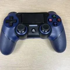 【互換品】ネイビー ワイヤレスコントローラー PS4