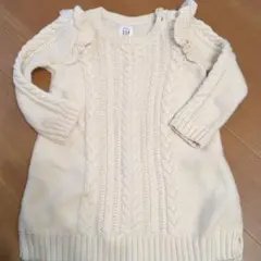 baby GAP クリーム色ワンピース