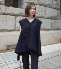 タグ付 Heve Tweed Gilet navy ツイードジレ ネイビー ジレ 2026年最新】heve ツイードジレの人気アイテム - メルカリ