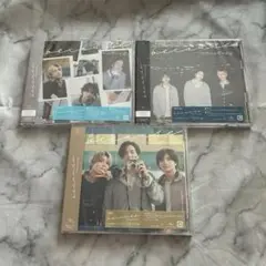 timelesz because 初回A+初回B+通常盤 3形態セット