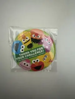 USJ セサミストリート 缶バッジ 非売品