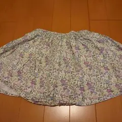 キッズ　スカート　花柄　Mサイズ