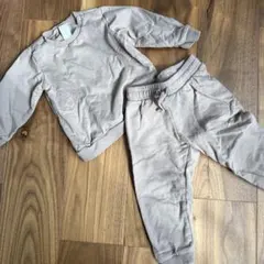 H&M グレー トレーナー・パンツセット86
