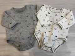 ロンパース厚手肌着　90cm 2点セット