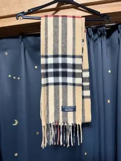 BURBERRY カシミヤ マフラー チェック柄