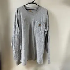 ズル様専用「Carhartt 」グレー Tシャツ 長袖Sサイズ
