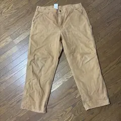 Carhartt ダック地 ワークパンツ 裏地チェック