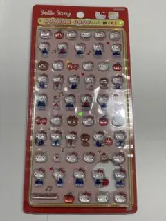 ボンボンドロップシールミニ　ハローキティー