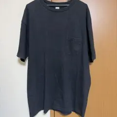 90s OLD GAP ポケt USA製　Tシャツ　ブラック　シングルステッチ