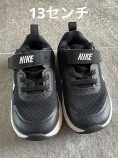 NIKE キッズスニーカー 13cm ブラック
