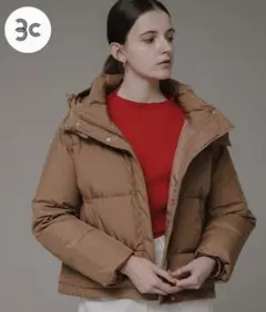 アーバンリサーチサニーレーベルダウンジャケット グリーンダウンショートジャケット