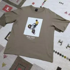 GU メンズXL Tatsuya Tanaka 自転車プリントTシャツのサムネイル