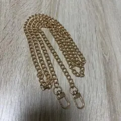 ゴールド バックチェーンストラップ 120㎝