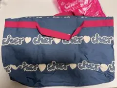 Cher ロゴ トートバッグ ブルー ピンクのサムネイル