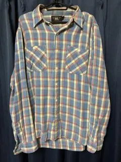 RRL DOUBLERL ネルシャツ チェック柄 白 紺 M 楽天市場】RRL ラルフローレン DOUBLE RL ダブルアールエル