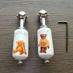 ウォーターピヴォ 陶器製高級水道ハンドル ウッドストック×2個　中古品 ウォーターピヴォ 陶器製高級水道ハンドル ウッドストック×2個 中古品