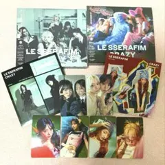 LESSERAFIM CRAZY 初回限定盤　ウンチェ　サクラ　カズハ　トレカ