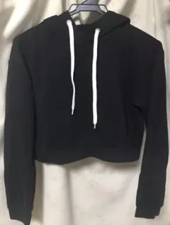 H&M パーカー レディース  ショート丈