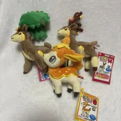 MYポケモンコレクションぬいぐるみ シキジカ メブキジカ