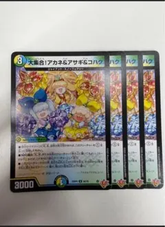 大集合！アカネ＆アサギ＆コハク 4枚セット