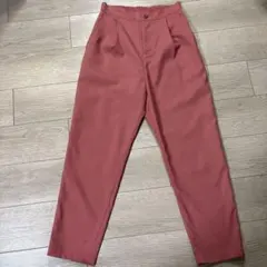 SLOBE IENA イエナ テーパードパンツ ピンク スラックス サイズL