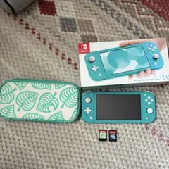 任天堂Switch本体　ケースカセット付き