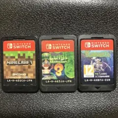 Nintendo Switch ゲーム ×3のサムネイル