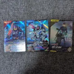 ガンバレジェンズ　クロマティックX5弾　 SR 　CP 3枚