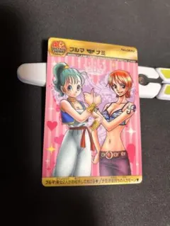 ウエハースカード ジャンプ 40周年 ブルマ ナミ ジャンプ40周年 ナミ ブルマ コラボ ウエハース カード 未開封 レア