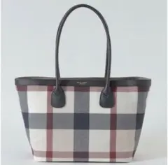 ブルーレーベル・クレストブリッジチェックPVCトート＊