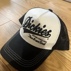 Dickies メッシュキャップ 黒白