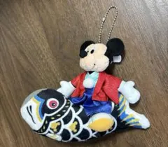 ディズニー、ミッキーマウス ぬいぐるみ 鯉のぼり