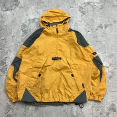 n*i様 Columbia　アノラックパーカー　M　イエロー　アウトドア　古着